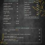 Menu AYASO MEDINA RESTAURANT Marrakech July 2023 580307-198200